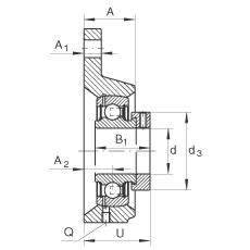 �S������Ԫ PCFTR50, ��������˨�׵ķ��m���S������Ԫ���T�F��ƫ���iȦ��P���ܷ�
